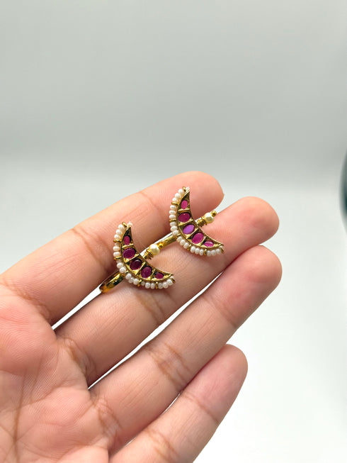 Matil Earrings moon