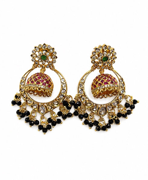 Kundan Handmade Chandbali