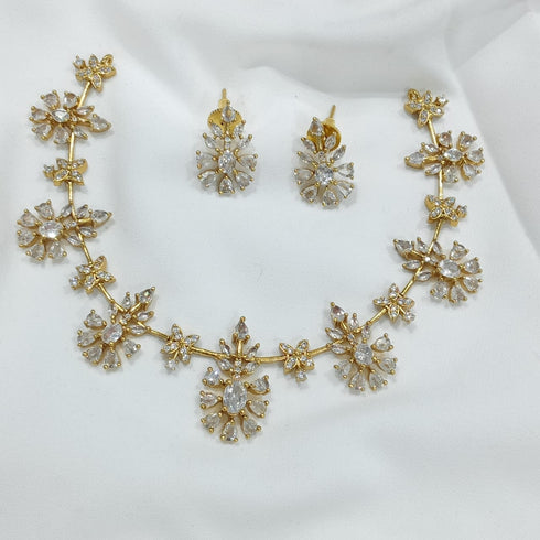 "MEHMAL" Diamond Style Necklace