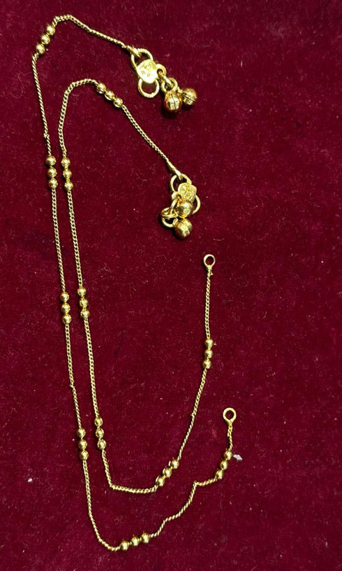 Gold Plated Ball Design Pazaib