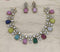 Hand Carved Stone studded Diamond Necklace