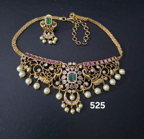 "SHANZAY" Jadau Choker Necklace