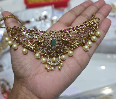 "SHANZAY" Jadau Choker Necklace