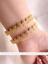 "BAMYAN" Gold Plated Jadau Bangles