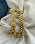 kundan Floral Kanghan Pair