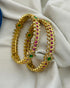 kundan Floral Kanghan Pair