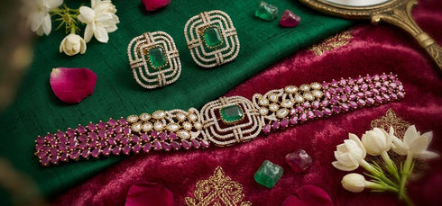 "Jahan Araa" Kundan Choker Necklace