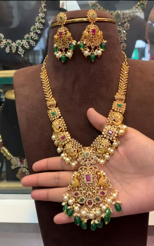 Handmade Luxury Jadau Mala