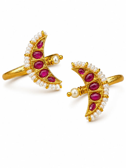 Matil Earrings moon