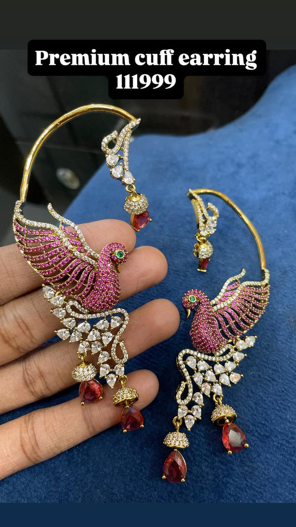 "Malika-E-Husan" 'ملکۂ حسن' Statement  Earrings