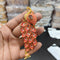 Hand Painted Peacock Designer Earrings