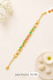 Lotus Jadau Kundan Bracelet